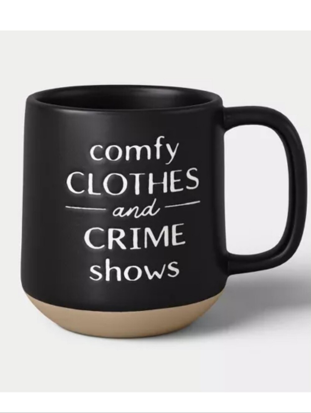 NWT Hyde and EEK! Comfy Clothes and Crime Shows Mug 15 fl oz